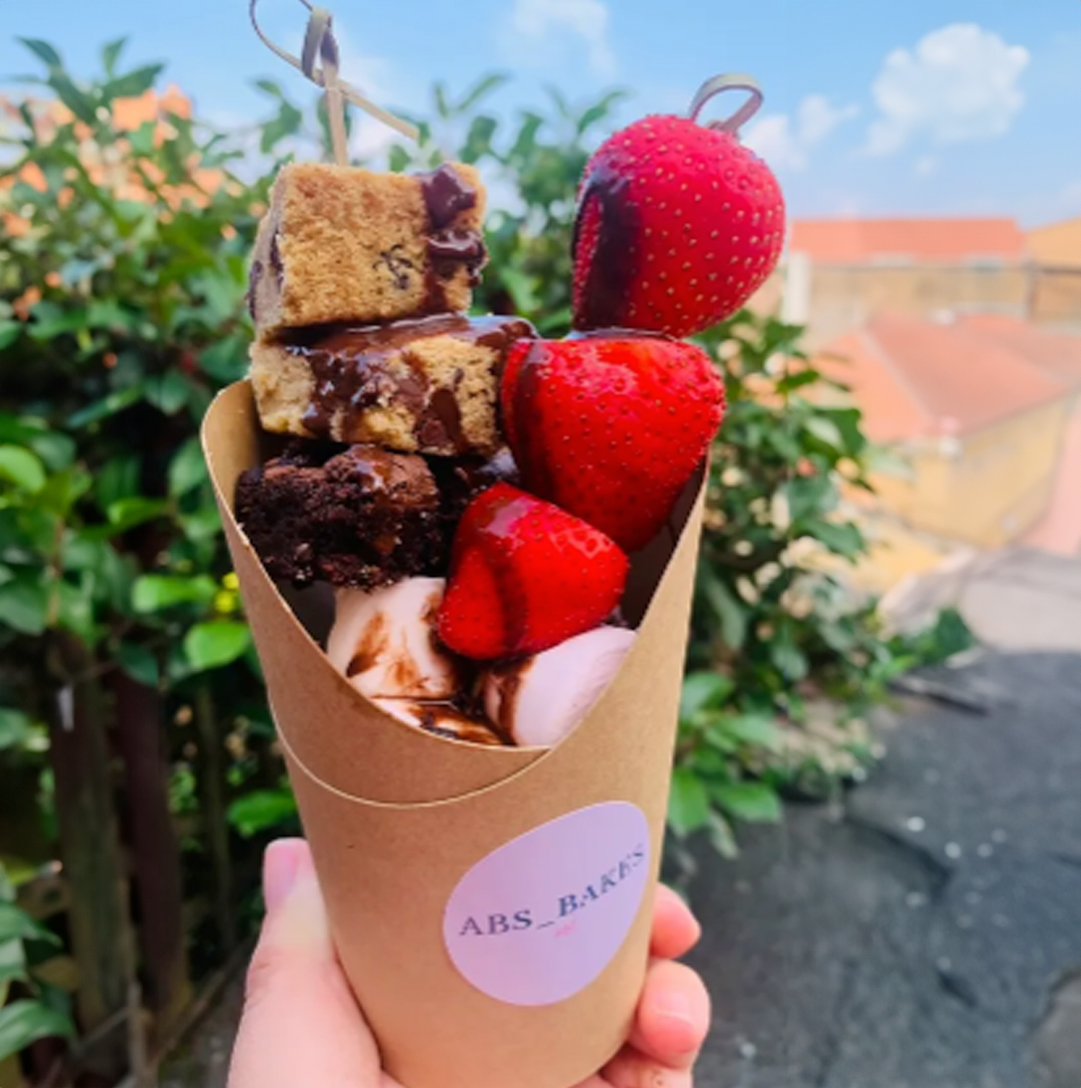 Strawberry Kebab Pot